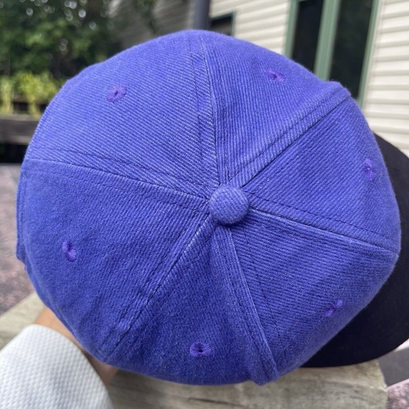 Vintage Adidas Snapback Logo Spellout Hat Cap - Picture 10 of 13